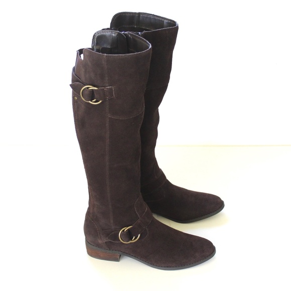 Crown Vintage Brown Suede Boots Like New - Picture 1 of 9